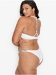 Купальник Victoria's Secret Bombshell push-up Shine Strap White 70В/XS - зображення 2