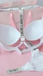 Купальник Victoria's Secret Bombshell push-up Shine Strap White 70В/XS - зображення 3