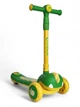 Дитячий триколісний самокат біговів складаний Cuest Dino 8102 Yellow-Green - зображення 2