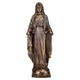 Статуэтка Veronese Дева Мария 23х6х8 см 78133 бронзовое покрытие - изображение 1