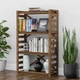 Стелаж Книжкова Шафа на 4 полиці Ladder (1200В х 750Ш х 300Г) - зображення 3