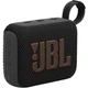 Bluetooth колонка JBL Go 4 Black, 4.2 Bт, Bluetooth, питание от аккумулятора, IPX7 водонепроницаемая - изображение 1