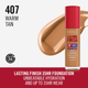 Тональна основа Rimmel London Lasting Finish Hydration Boost 35H SPF 20 407 Warm Tan 30 мл (3616304825200) - зображення 2