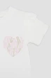 Костюм з шортами для дівчинки Miss Feriha білий 92 ЦБ-00242438 - изображение 3