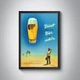 Набір вінтажних пивних постерів / 8 шт / пивний плакат / beer vintage poster - изображение 9