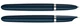 Чорнильна ручка Parker 51 Midnight Blue CT FP темно-синя/сталь перо F (тонке) - зображення 3