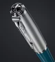 Чорнильна ручка Parker 51 Teal Blue CT FP бірюзова/сталь перо F (тонке) - изображение 5