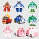 Набор фигурок Робокар Поли 4 машинки трансформируются в роботов Robocar POLI Размер 13 см - изображение 1