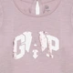 Дитяча футболка для дівчинки GAP 852728086 62 см Рожева (1159803602) - зображення 3