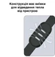Силіконовий чохол-браслет на руку для екшн-камери Insta360 GO 3, регульований ремінець на велосипед / нашийник, чорний "G" (83575618) - зображення 7
