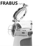 Для дітей і дорослих Інгалятор небулайзер FRABUS Mesh Nebulizer YM-252 100 KHZ портативний сірий-білий - зображення 3
