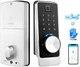 Замок біометричний Trinix TRL-5203BTF Silver Left - зображення 5