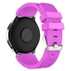 Силиконовый ремешок Watchbands Galaxy для Samsung Gear S3 / Samsung Galaxy Watch 46mm - фиолетовый (WB001GALAXYVIOLET) - изображение 3