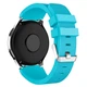 Силиконовый ремешок Watchbands Galaxy для Samsung Gear S3 / Samsung Galaxy Watch 46mm - голубой (WB001GALAXYLIGHTBLUE) - изображение 3