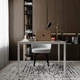 Письмовий стіл Brevity Loft mid 900х750х670 Дуб сонома/Білий метал (GATB02130000010) - зображення 3