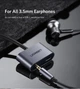Конвертер адаптер UGREEN 50596 CM193 2 Ports USB-C HUB + 3.5mm - хаб перетворювач - зображення 4