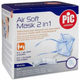 Maska aerozolowa Pic Solution Air Soft Mask z ustnikiem 2 w 1 (8058090003229) - obraz 3