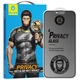 Захисне 2.5D скло Blueo Full Cover Anti-Peep Matte для Apple iPhone 13 Pro / 13 / 14 / 16e (6.1") - зображення 1