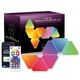 Настінний світильник Smart Triangular Quantum Light SAL-012B Bluetooth USB interface with app 6pcs White (69973) - зображення 1