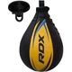 Пневмогруша боксерська RDX 2Y Boxing Speed Ball Leather Multi Yellow/Blue - изображение 4