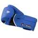 Боксерские перчатки RDX Aura Plus T-17 Blue Black 14 унций капа - изображение 6
