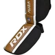 Захист гомілки та стопи RDX SHIN INSTEP AURA PLUS T-17 Black Golden M - изображение 4