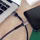 Кабель MAKE USB to Type-C 2.4A 1 м Denim Grey (MCB-CD9GR) - изображение 5