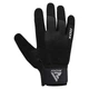 Перчатки для фітнесу RDX W1 Full Finger Plus Black S - зображення 3