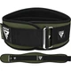 Пояс для важкої атлетики RDX RX3 EVA Curve неопреновий Army Green XL - зображення 1
