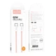 Data-кабель Hoco X104 Source 60W 3A Type-C to Type-C 2m, Pink - зображення 2