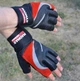 Рукавички для фітнесу MadMax MFG-568 Extreme 2nd edition Black/Red L - изображение 6