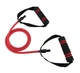 Трубчастий еспандер для фітнесу з ручками U-POWEX Latex resistance tube 30LB Red (13.5кг.) - изображение 4