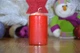 Свічка столова циліндр Bispol AURA Candles sw60/100-030 Червоний - изображение 9