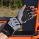 Перчатки для фітнесу MadMax MFG-871 Damasteel Grey/Black XL - зображення 11