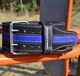 Пояс для пауерліфтингу Power System PS-3800 PowerLifting шкіряний Black/Blue Line M - изображение 7