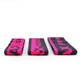 Набір тканевих гумок для фітнесу та спорту MadMax MFA-305 Hiploop set 3 pcs. Grey/Pink - изображение 11