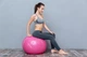 М'яч для фітнесу (фітбол) Power System PS-4013 Ø75 cm PRO Gymball Pink - зображення 10