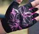 Рукавички для фітнесу MadMax MFG-770 Flower Power Gloves Black/Pink S - изображение 11