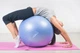 М'яч для фітнесу (фітбол) PowerPlay 4001 Ø65 cm Gymball Синій + помпа - изображение 12