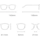Очки для работы с компьютером Xiaomi Mijia Anti-Blue Light Glasses Grey (HMJ03RM/BHR6470CN) - изображение 9