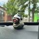 Декор на панель авто Качка Чорна Панда - изображение 2