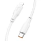 Data-кабель Hoco X93 Force PD20W 3A Type-C to Lightning 2M, White - зображення 3