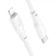 Data-кабель Hoco X93 Force PD20W 3A Type-C to Lightning 2M, White - зображення 4