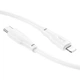 Data-кабель Hoco X93 Force PD20W 3A Type-C to Lightning 2M, White - зображення 5