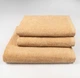 Набор махровых полотенец 3шт GM Textile 50х90см, 50х90см, 70х140см 400г/м2 (Горчичный) - изображение 1