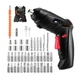 Шуруповерт акумуляторний RIAS CY0210-47 USB 3.6V з насадками 47в1 в кейсі Black (3_04885) - зображення 1