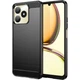 Силиконовый (TPU) чехол UniCase Carbon для Realme Note 50 - Black - изображение 1