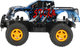 Jeep zdalnie sterowany Mega Creative Creative Speed Storm Czarno-niebieski (5904335848960) - obraz 3