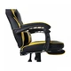 Крісло VR Racer Dexter Webster (AMF) Black/Yellow - зображення 8