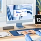 Хаб 7в1 з корпусом для жорсткого диска та док-станцією з M.2 NVMe/USB 3.0/SD/TF для iMac 24 m1/m3 (blue) - зображення 5